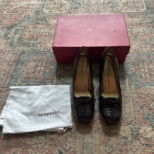 Apepazza Emeria Bordeaux Heels